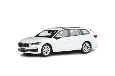 Abrex Škoda Superb IV Combi (2023) - Bílá Purity