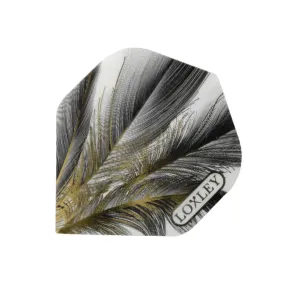 Loxley Letky Grey Gold Feather - No2 - 361DAR