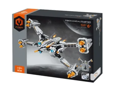 iM.Master Stavebnice Mechanical Master - Vesmírná loď s mechanickým pohonem - 1018 dílků