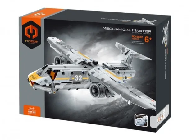 iM.Master Stavebnice Mechanical Master - Letadlo - 329 dílků