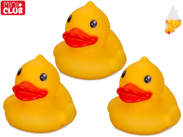 Mikro trading Mini Club - Sada kačenek do vany - 3 ks
