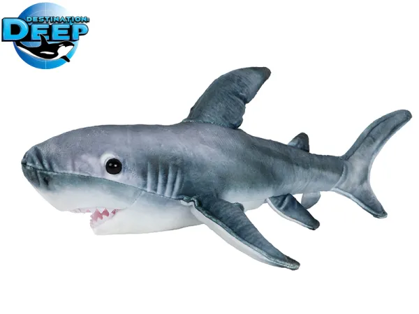 Mikro trading Destination Deep - Žralok plyšový - 45 cm
