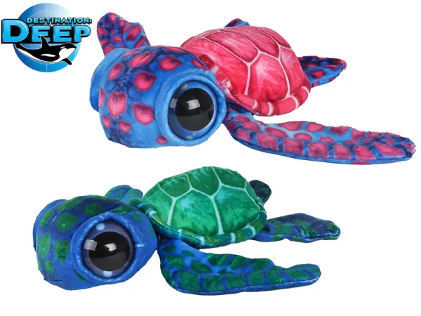 Mikro trading Destination Deep - Želva plyšová - 18 cm