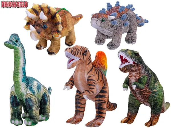 Mikro trading Dinoworld - Dinosaurus plyšový - 33 cm - 5 druhů