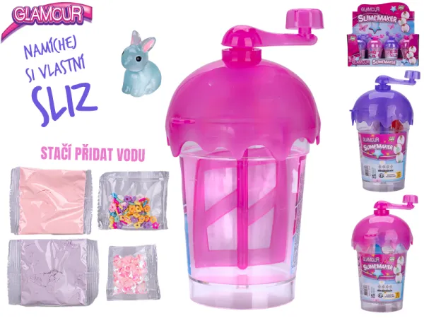 Mikro trading Glamour - Sada míchání vlastního slizu s doplňky