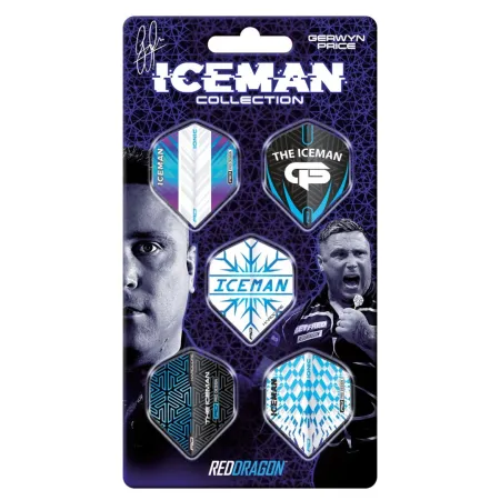 Red Dragon Letky Gerwyn Price Iceman - Collection Card - X0799