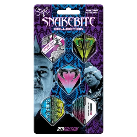 Red Dragon Letky Peter Wright Snakebite - Collection Card 1 - X0797
