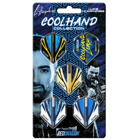 Red Dragon Letky Luke Humphries Cool Hand - Collection Card - X0919