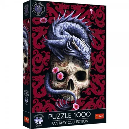 Trefl Puzzle - Fantasy Collection: Orientální drak - 1000 dílků