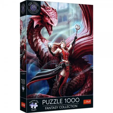 Trefl Puzzle - Fantasy Collection: Scarlet Mage - 1000 dílků