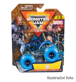 Spin Master MONSTER JAM - sběratelský kovový model auta Monster Truck, Marvel - mix druhů