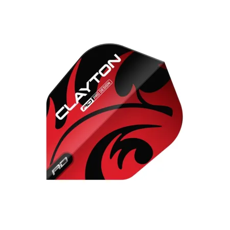 Red Dragon Letky Jonny Clayton - No.6 - Red & Black RF8172