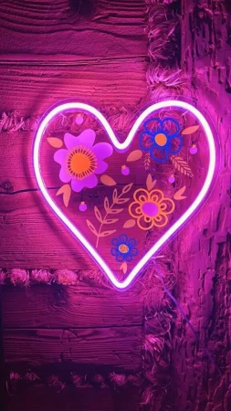 2Kids Toys LED NEON LIGHT - lampička Srdce