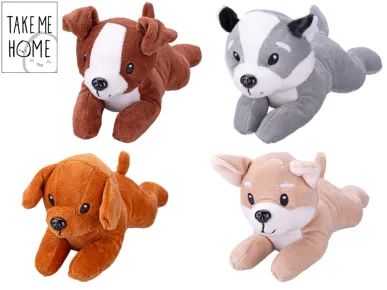 Mikro trading Take Me Home - Pes plyšový - 20 cm
