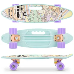 Spokey GROOVY - Pennyboard s rukojetí - 56 cm