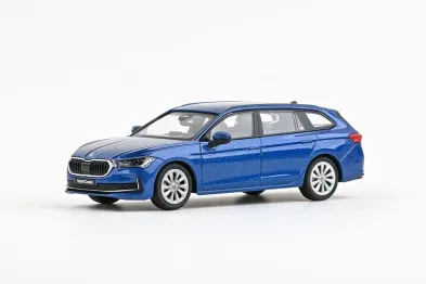 Abrex Škoda Superb IV Combi (2023) - Modrá Cobalt Metalíza