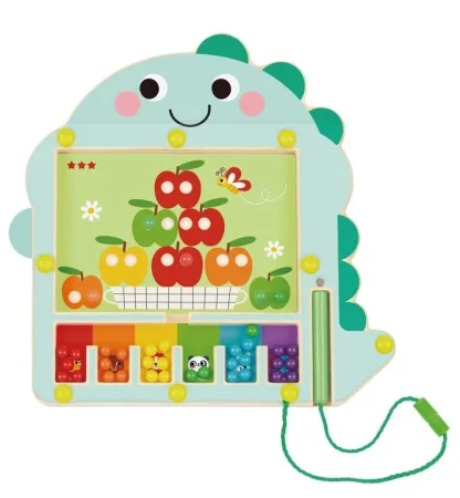 2Kids Toys Magnetická hra - Třídění barev s dinosaurem
