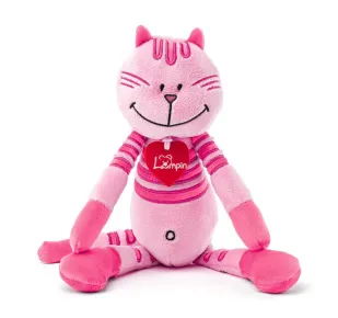 Lumpin Kočka Rosalie - 38 cm - růžová