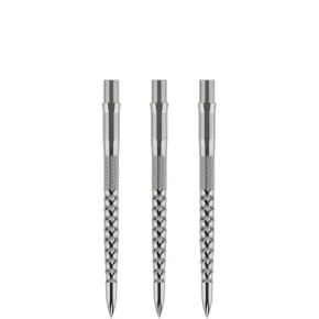 Mission Kovové hroty Caliburn - Ripple - Silver - 32 mm