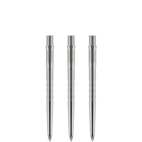 Mission Kovové hroty Caliburn - Grooved - Silver - 32 mm