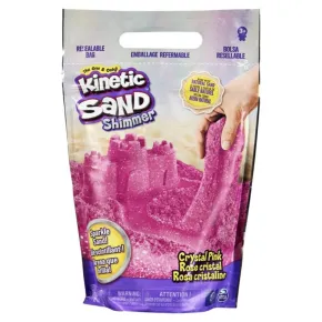Spin Master Kinetic Sand - balení třpytivého růžového písku - 0.9 Kg