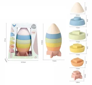 Mac Toys ZIRO - Stohovací raketa - tvary