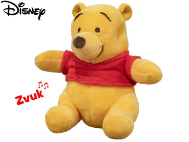 Play by Play Medvídek Pú plyšový - 17 cm - sedící se zvukem