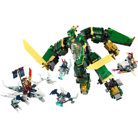 LEGO Ninjago 71845 - Lloydův tryskáčový robot