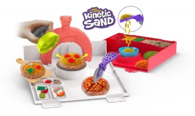 Spin Master KINETIC SAND - VÝROBA PIZZY