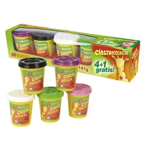 Easy Modelína - VELKÉ NEW kelímky - 5 barev - 141 g