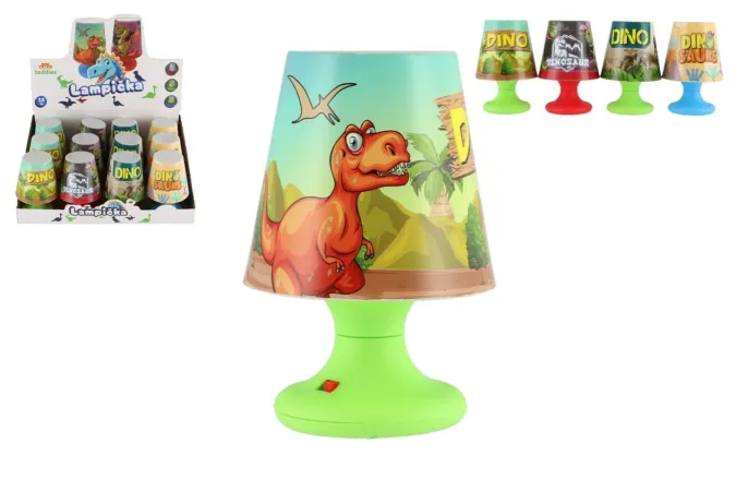 Teddies Mini lampička s dinosaurem