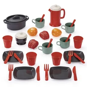 Ecoiffier Jídelní set v boxu