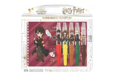 Teddies Harry Potter - Fixy foukací 5 ks - s notesem