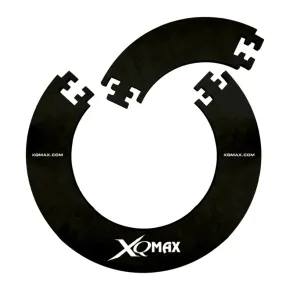 XQMax Darts Surround - kruh kolem terče - 4 pieces - Logo - Black