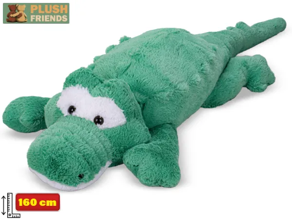 Mikro trading Plush Friends - Krokodýl plyšový - 160 cm