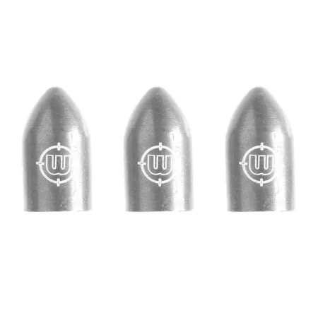 Winmau Whizlock Shaft Caps - Krytky násadek - silver