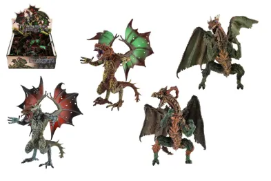 Teddies Figurka drak - 12 x 16 cm - mix druhů