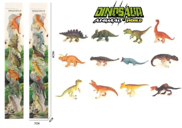 Teddies Dinosaurus - 6 ks - 2 druhy