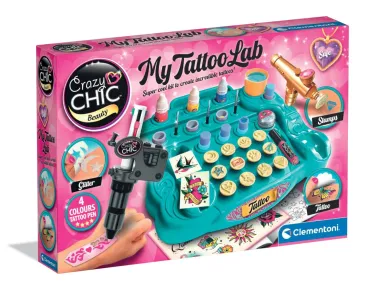 Clementoni Crazy CHIC - Velké tetovací studio