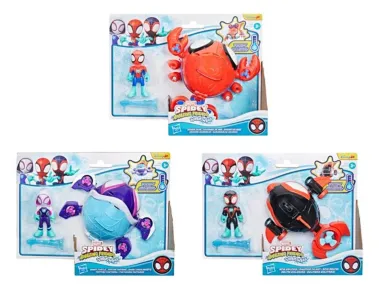 Hasbro Spider-Man - figurka a úžasné vozidlo