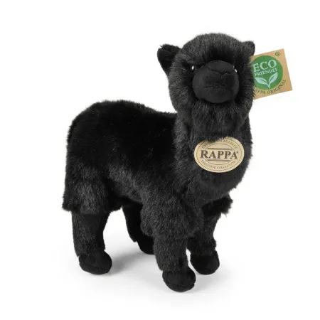 Rappa Plyšová lama alpaka - 23 cm - černá - ECO-FRIENDLY