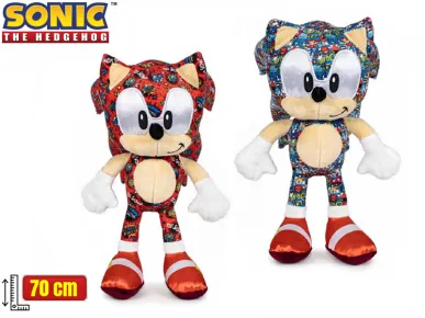 Mikro trading Sonic classic - POP plyšový - 70 cm - 2 barvy