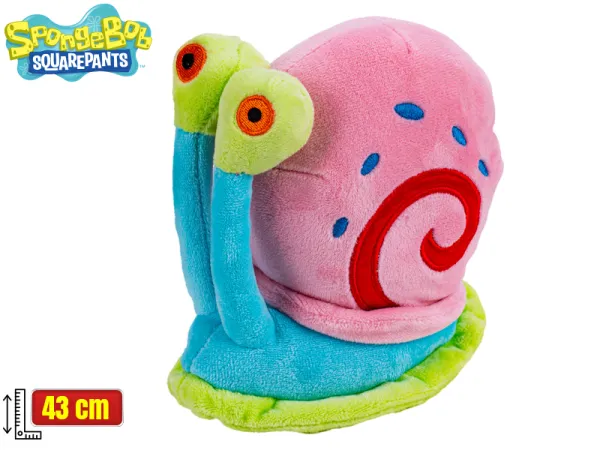 Mikro trading SpongeBob - Gary plyšový - 43 cm