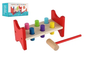 Teddies Zatloukačka s kladívkem - dřevo