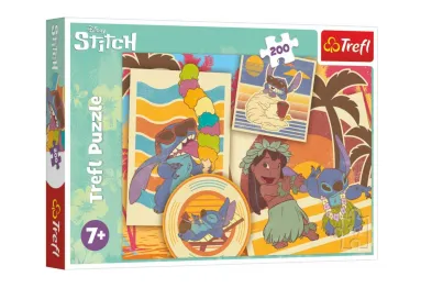 Trefl Puzzle - Hudební svět Lilo a Stitche - 200 dílků
