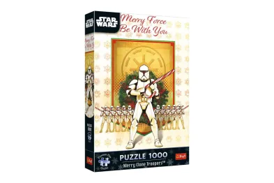 Trefl Puzzle - Premium Plus: Star Wars - Veselá klonová jednotka - 1000 dílků