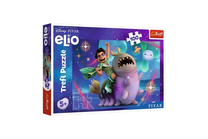 Trefl Puzzle - Elio a vesmírné dobrodružství - 100 dílků