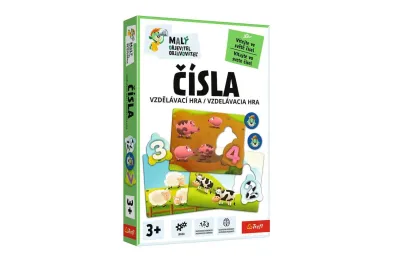 Trefl Malý objevitel: Čísla - vzdělávací společenská hra
