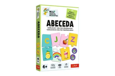 Trefl Malý objevitel: Abeceda - vzdělávací společenská hra
