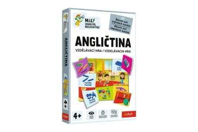 Trefl Malý objevitel: Angličtina - vzdělávací společenská hra